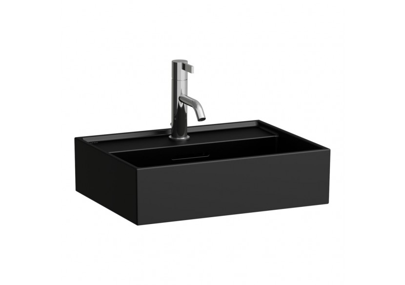 Lavabo à poser sur plan Kartell Noir mat 450 x 340 x 120 mm - H8183307161121 - Laufen