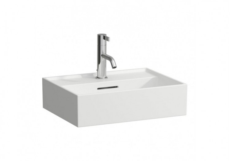 Lavabo à poser sur plan Kartell Blanc mat 450 x 340 x 140 mm - H8183307571091 - Laufen