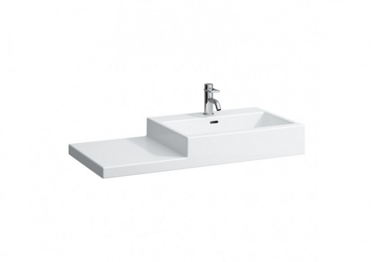 Lavabo Living Blanc 1000 x 460 x 155 mm - H8184310001041 - Laufen