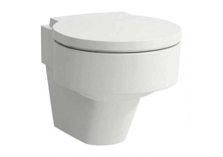 Cuvette suspendue sans bride Val Blanc mat 530 x 390 x 365 mm - H8202817570001 - Laufen