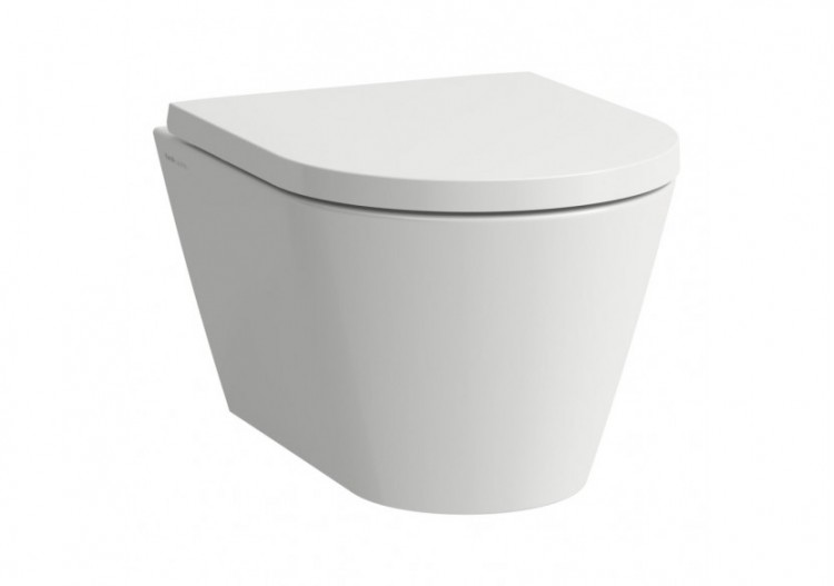 Cuvette suspendue compacte sans bride Kartell Blanc mat 490 x 370 x 355 mm - H8203337570001 - Laufen