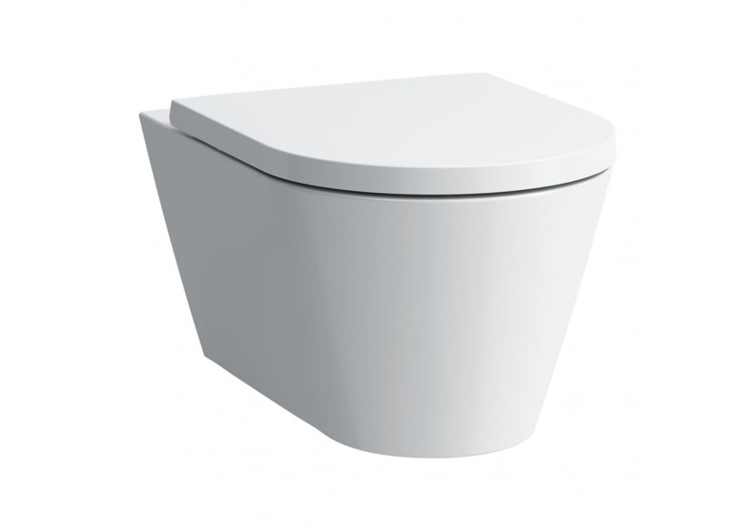 Cuvette suspendue sans bride Kartell Blanc 545 x 370 x 355 mm - H8203370000001 - Laufen