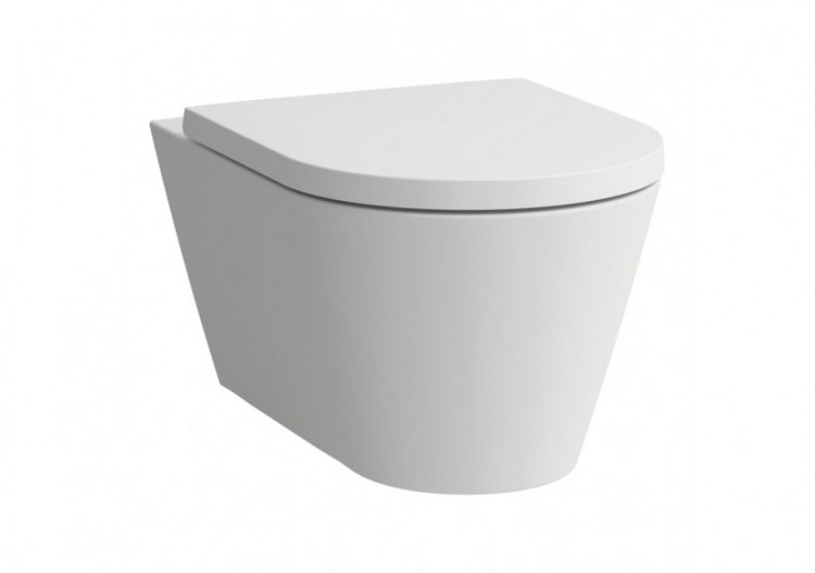 Cuvette suspendue sans bride Kartell Blanc mat 545 x 370 x 355 mm - H8203377570001 - Laufen