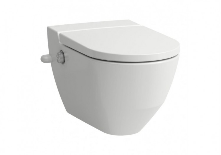 WC lavant suspendu sans bride Navia Blanc mat 580 x 370 x 380 mm - H8206017577171 - Laufen