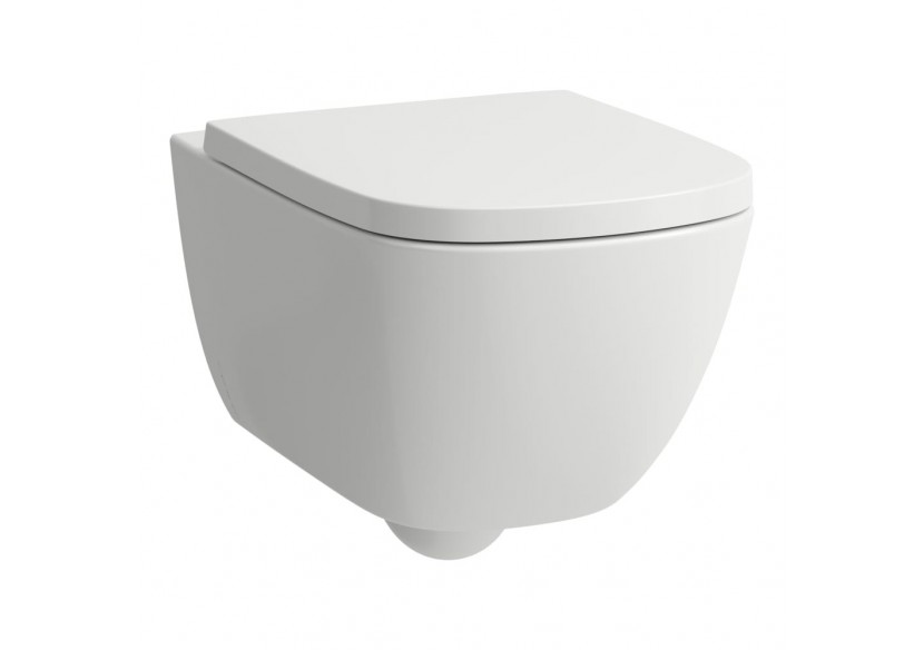 Cuvette suspendue sans bride Palomba Blanc 540 x 365 x 350 mm - H8208020000001 - Laufen