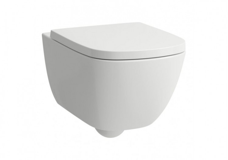 Cuvette suspendue sans bride Palomba Blanc LCC 540 x 365 x 350 mm - H8208024000001 - Laufen