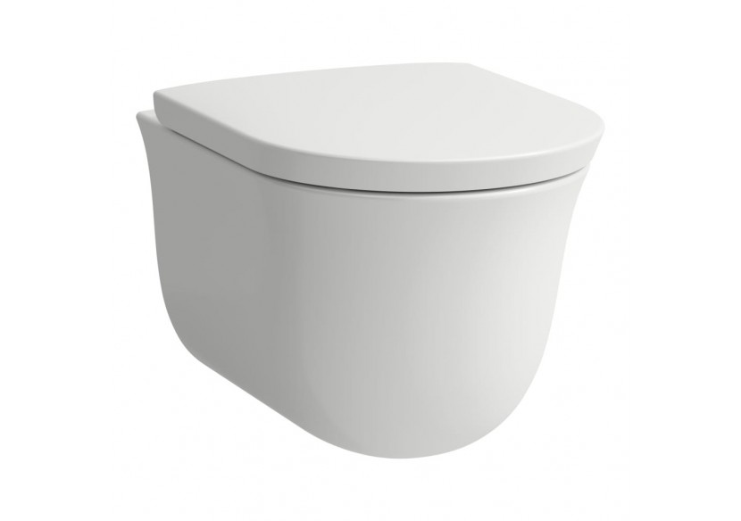 Cuvette suspendue sans bride New Classic Blanc LCC 530 x 370 x 350 mm - H8208514000001 - Laufen