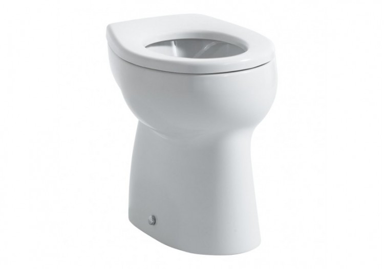 Cuvette au sol avec bride et alimentation indépendante Florakids Blanc 385 x 295 x 350 mm - H8220360000271 - Laufen