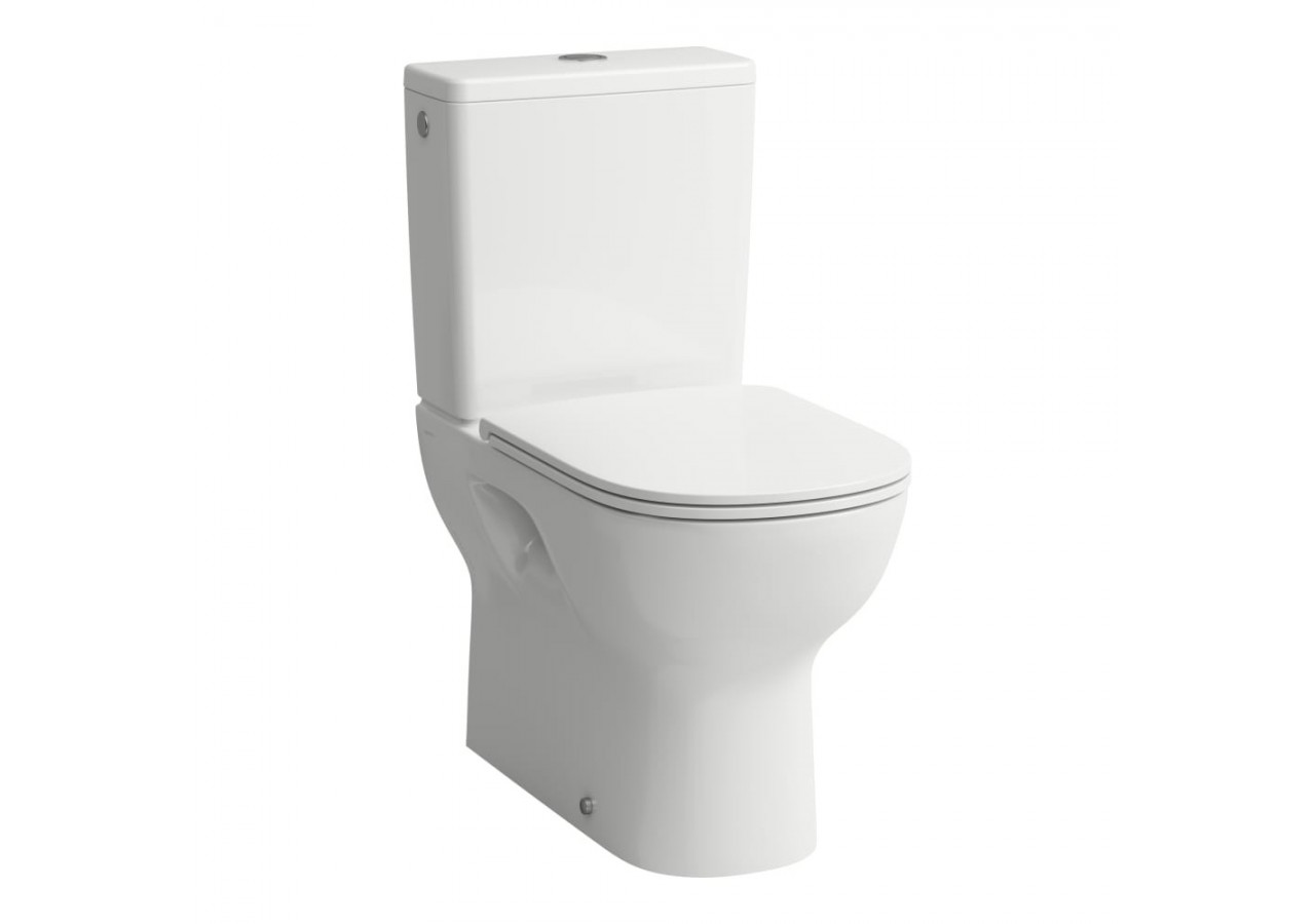 Cuvette WC au sol sans bride Lua Blanc 650 x 360 x 420 mm - H8240810000001 - Laufen