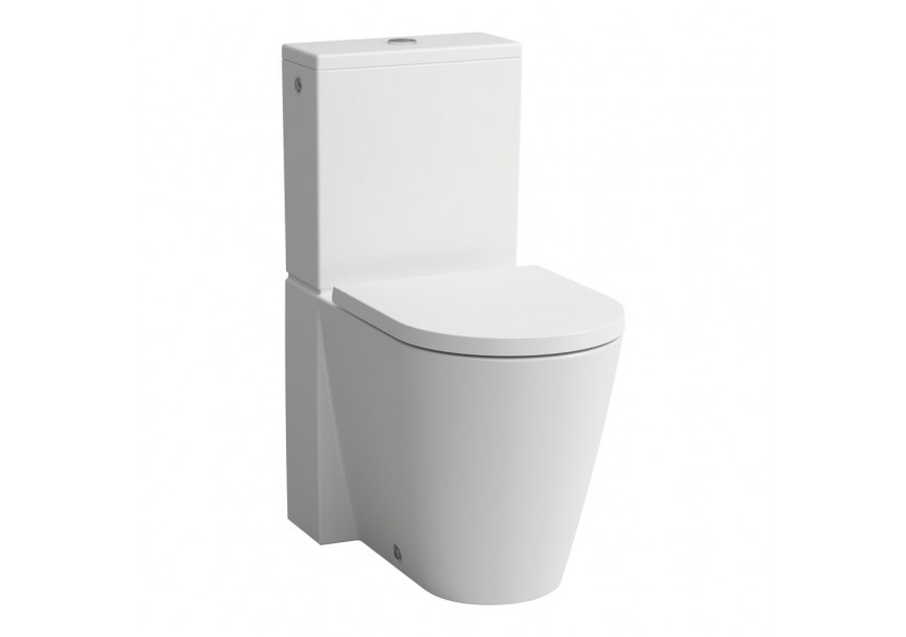 Cuvette WC au sol sans bride Kartell Blanc mat 660 x 370 x 440 mm - H8243377570001 - Laufen