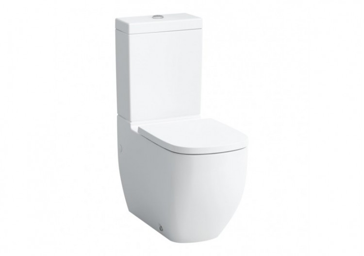 Cuvette au sol sans bride Palomba Blanc 700 x 360 x 430 mm - H8248010000001 - Laufen