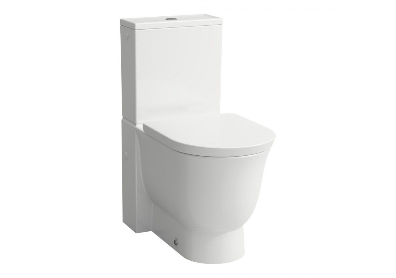 Cuvette WC au sol sans bride New Classic Blanc mat 700 x 370 x 440 mm - H8248587570001 - Laufen