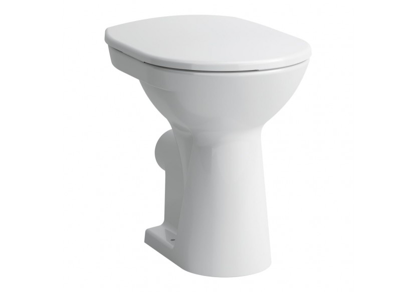 Cuvette au sol 'comfort' réhaussée avec bride Laufen pro Blanc - H8259550000001 - Laufen