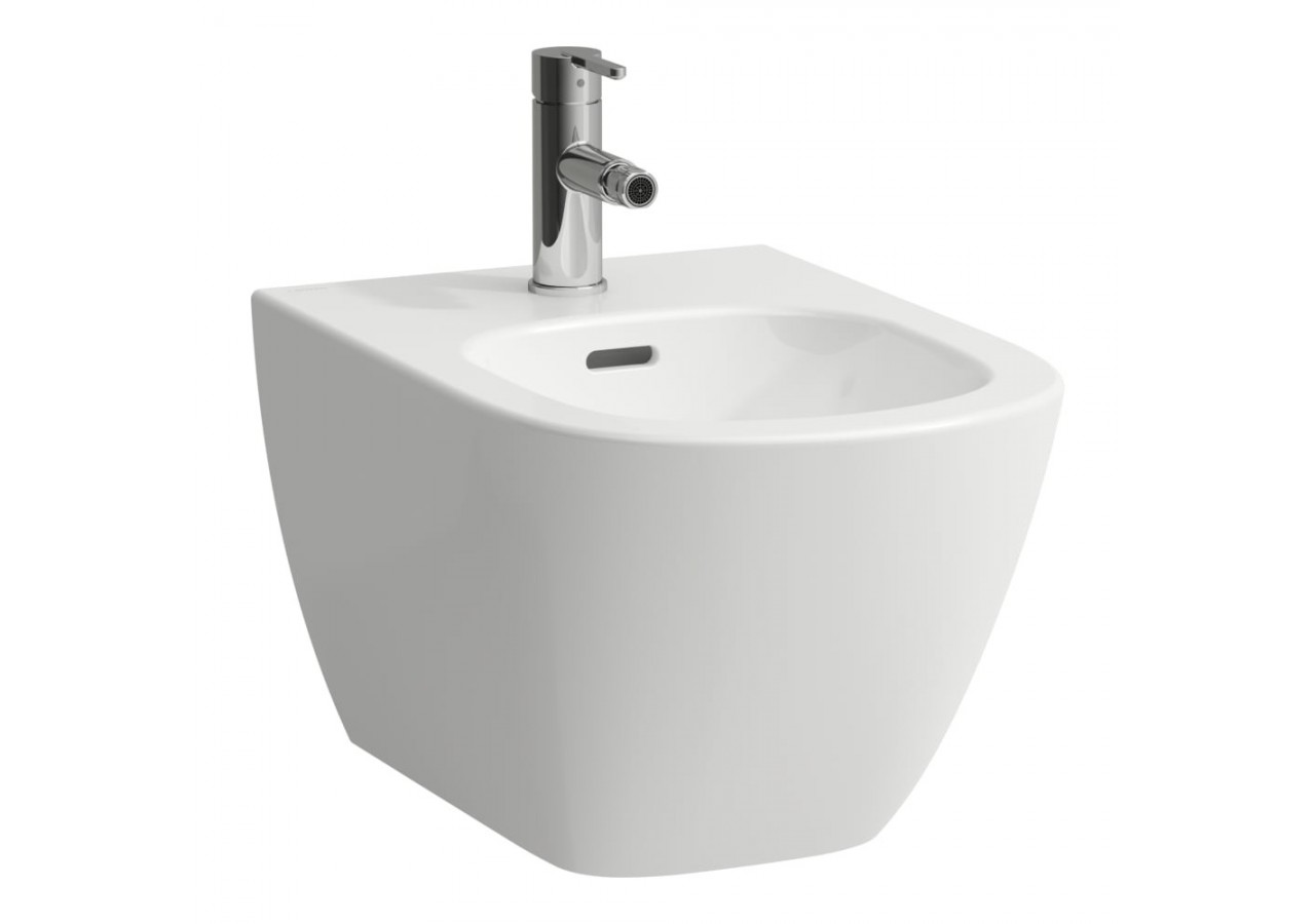 Bidet suspendu Lua Blanc 520 x 360 x 300 mm - H8300810003021 - Laufen