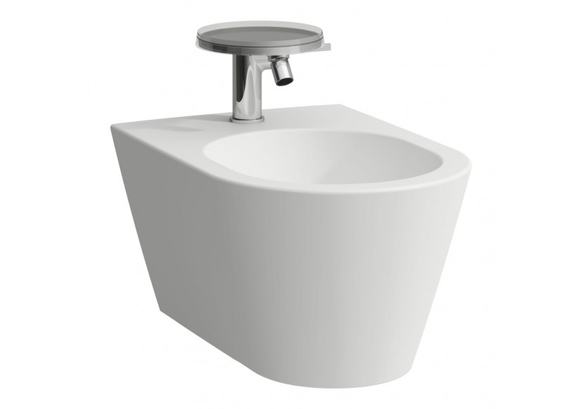 Bidet suspendu Kartell Blanc mat 545 x 370 x 290 mm - H8303317573021 - Laufen