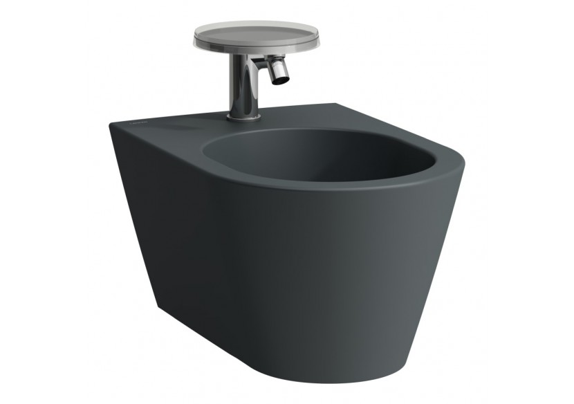 Bidet suspendu Kartell Graphite mat 545 x 370 x 290 mm - H8303317583021 - Laufen