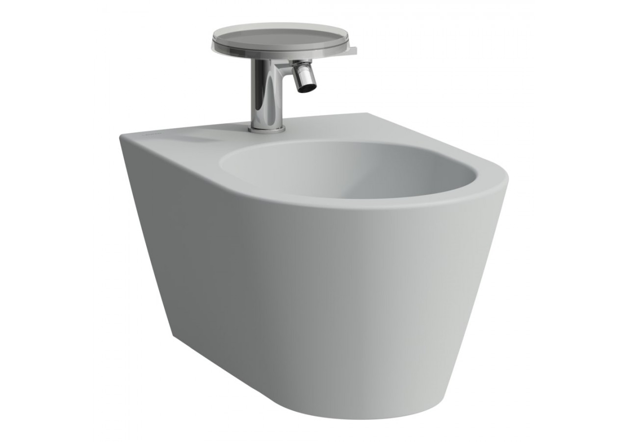 Bidet suspendu Kartell Gris mat 545 x 370 x 290 mm - H8303317593021 - Laufen