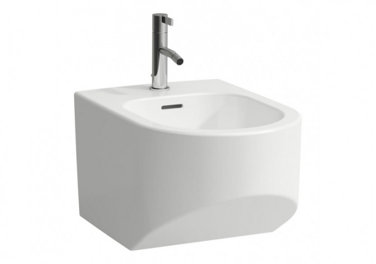 Bidet suspendu Sonar Blanc 540 x 370 x 300 mm - H8303410003021 - Laufen