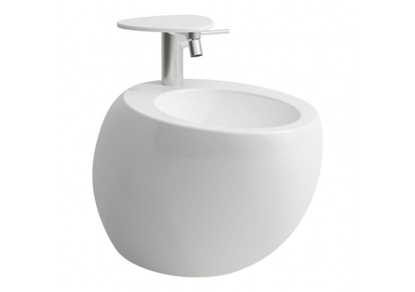 Bidet suspendu Alessi one Blanc LCC 585 x 390 x 355 mm - H8309714003041 - Laufen