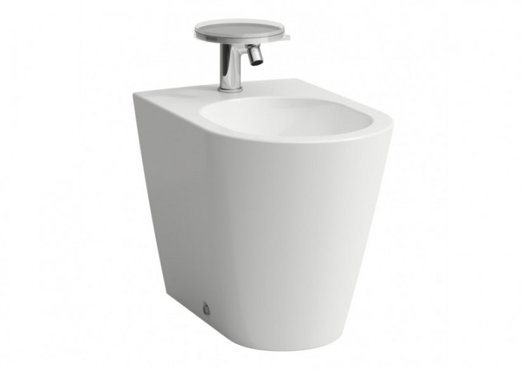 Bidet au sol Kartell Blanc LCC 560 x 370 x 430 mm - H8323314003021 - Laufen