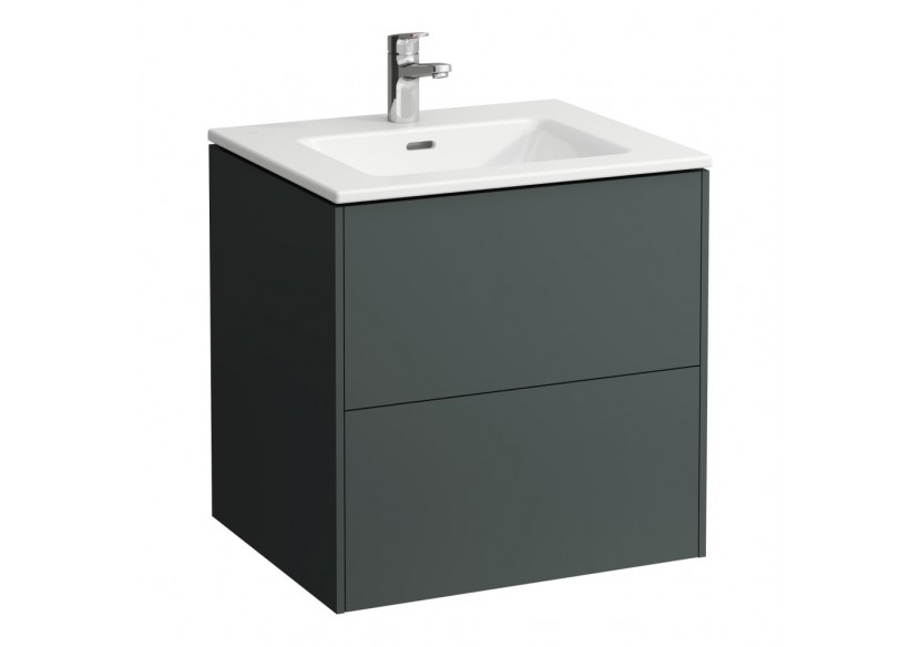 Pack lavabo et meuble sous-lavabo 'Base' Laufen pro s Gris signalisation 600 x 500 x 610 mm - H8649602661041 - Laufen Pack lavabo et meuble sous-lavabo 'Base' Laufen pro s Gris signalisation 600 x 500 x 610 mm - H8649602661041 - Laufen