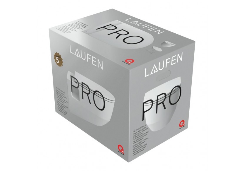 Pack Wc suspendu sans bride Laufen pro Blanc 530 x 360 x 345 mm - H8669540000001 - Laufen