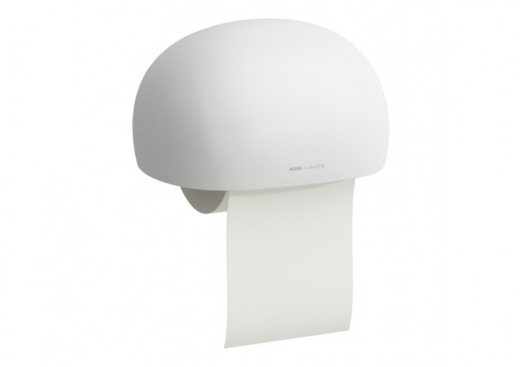 Porte-papier en céramique Alessi one Blanc - H8709700000001 - Laufen