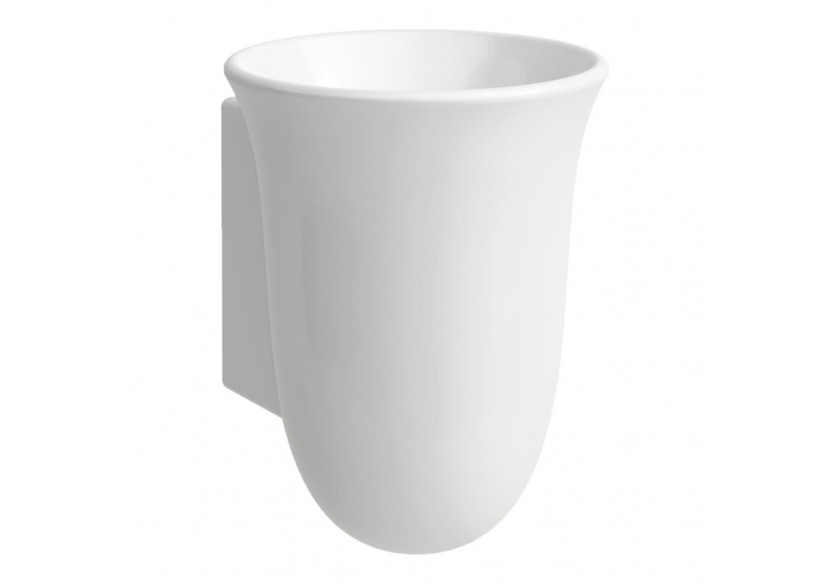 Porte-brosse à dent mural en céramique New Classic Blanc - H8738540000001 - Laufen