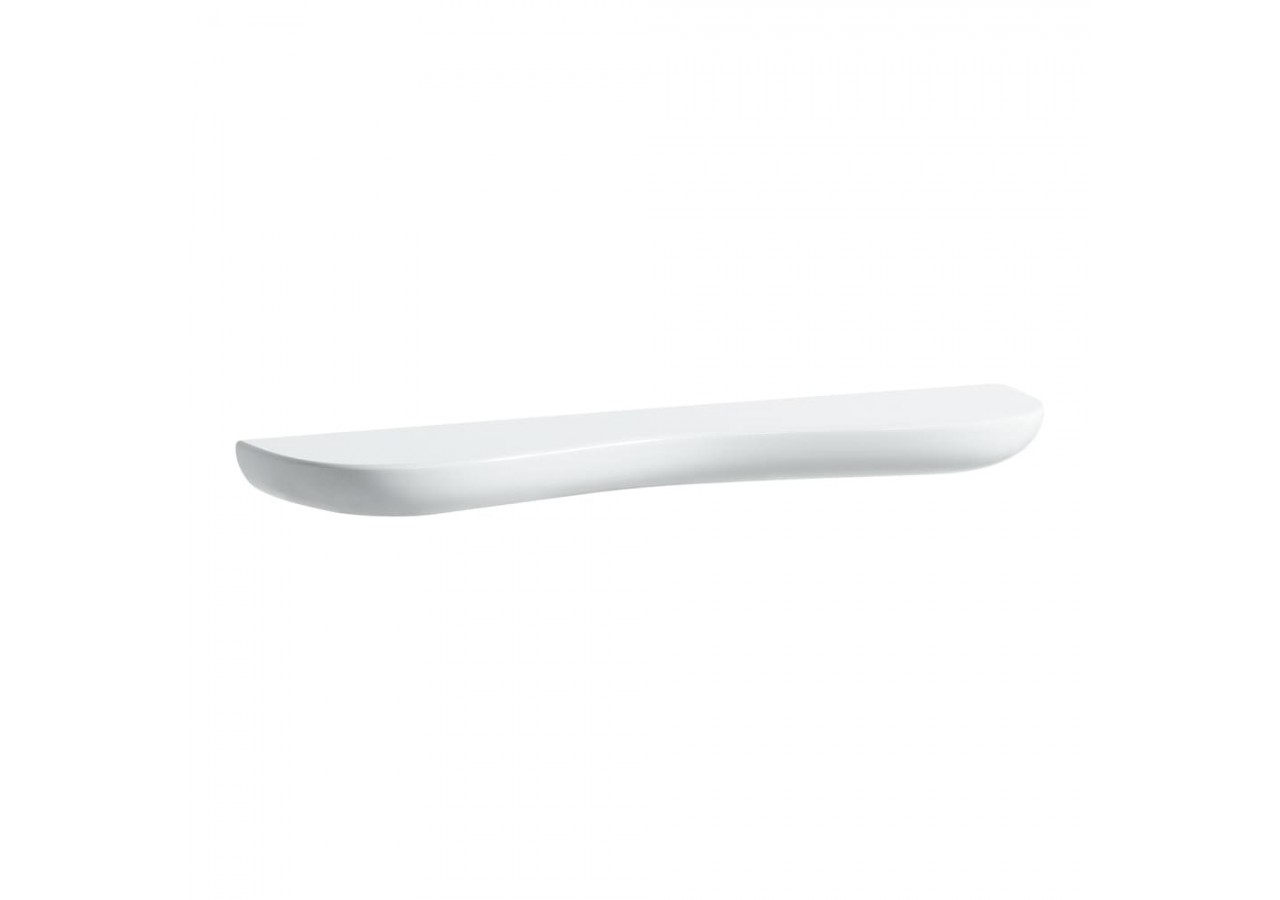 Tablette murale 'nuage' en céramique Florakids Blanc et Vert 550 x 130 x 55 mm - H8770310720001 - Laufen
