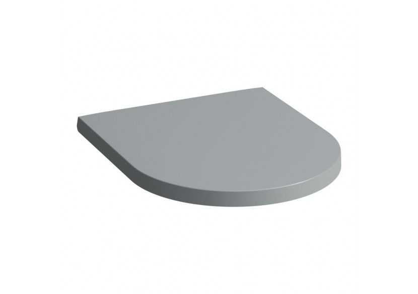 Abattant WC Kartell Graphite mat 445 x 375 x 35 mm - H8913337580001 - Laufen