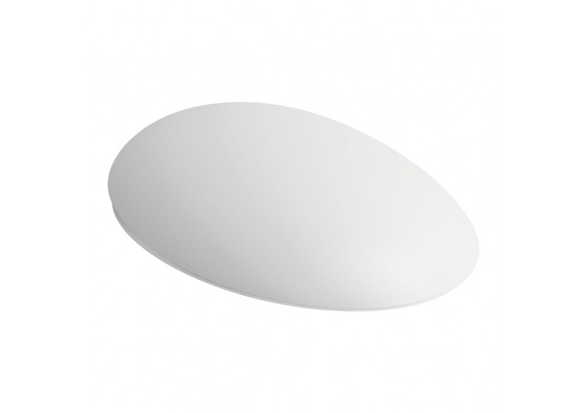 Abattant WC Alessi one Blanc 481 x 350 x 107 mm - H8929710000001 - Laufen