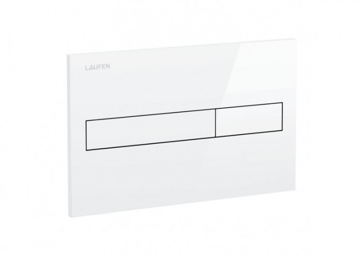 Plaques de commande Lis Blanc 250 x 10 x 160 mm - H8956610000001 - Laufen