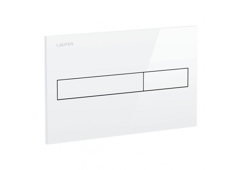 Plaques de commande Lis Blanc 250 x 10 x 160 mm - H8956610000001 - Laufen
