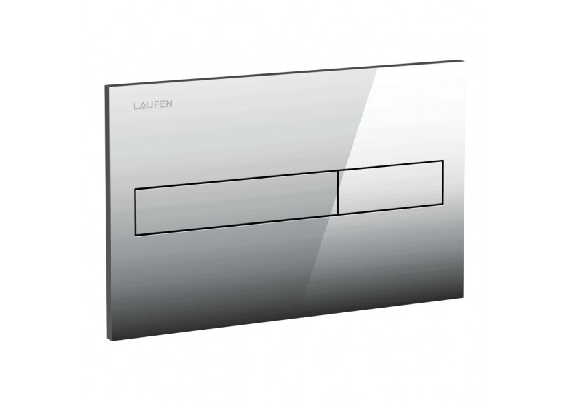 Plaques de commande Lis Chromé 250 x 10 x 160 mm - H8956610040001 - Laufen