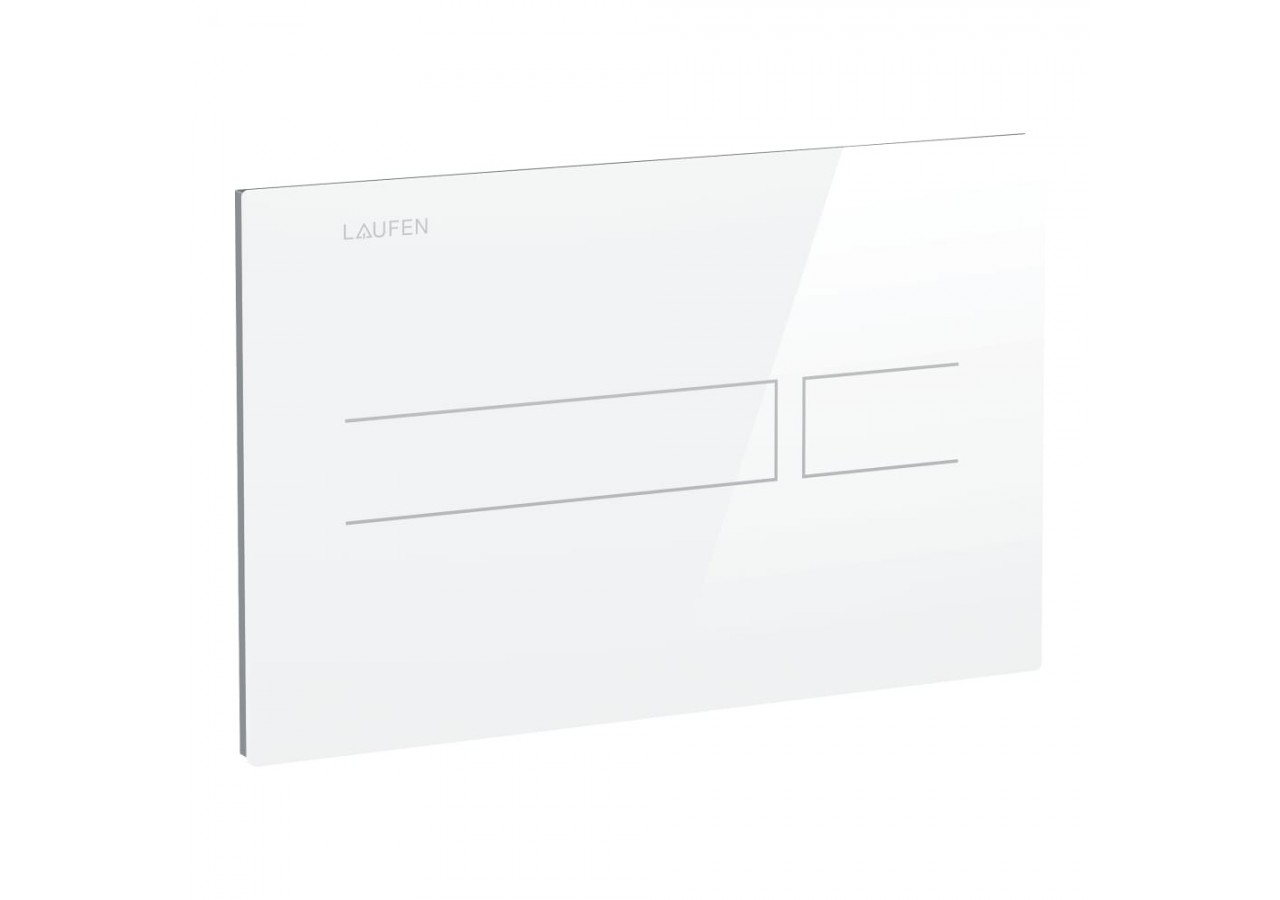 Plaques de commande Lis Blanc 252 x 13 x 162 mm - H8956630000001 - Laufen