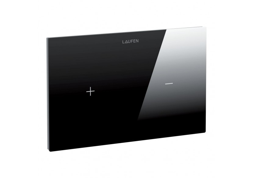 Plaques de commande Lis Noir brillant 252 x 15 x 162 mm - H8956640200001 - Laufen