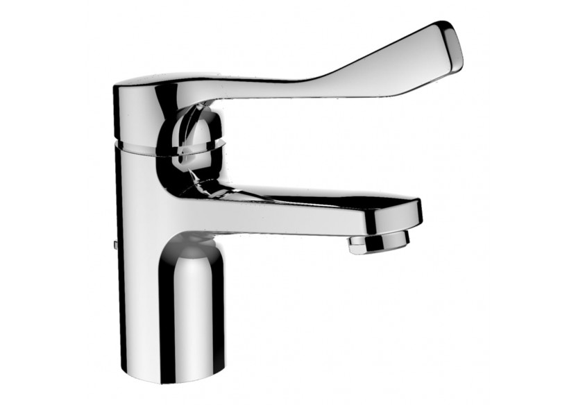 Mitigeur de lavabo 'liberty' bec fixe cartouche avec butées fixes vidage City - HF500903100094 - Laufen