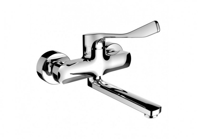 Mitigeur mural 'liberty' bec orientable City - HF500923100694 - Laufen