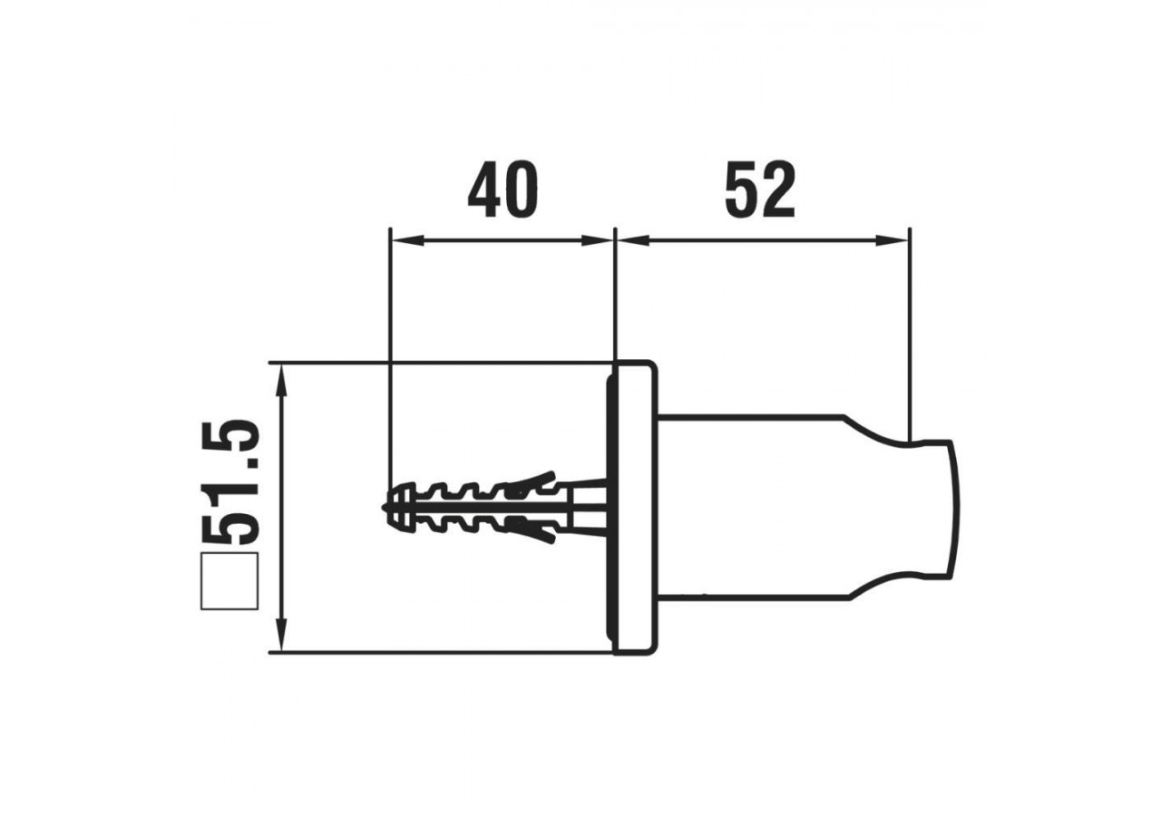 Support pour douchette City - HF504774100000 - Laufen