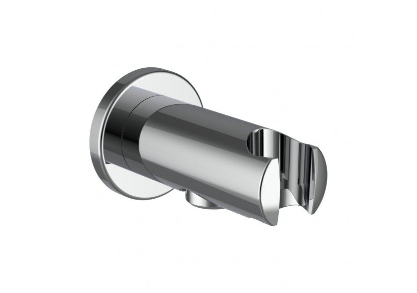 Coude mural avec support pour douchette 'twin' intégré 77 mm Twin - HF504778100000 - Laufen