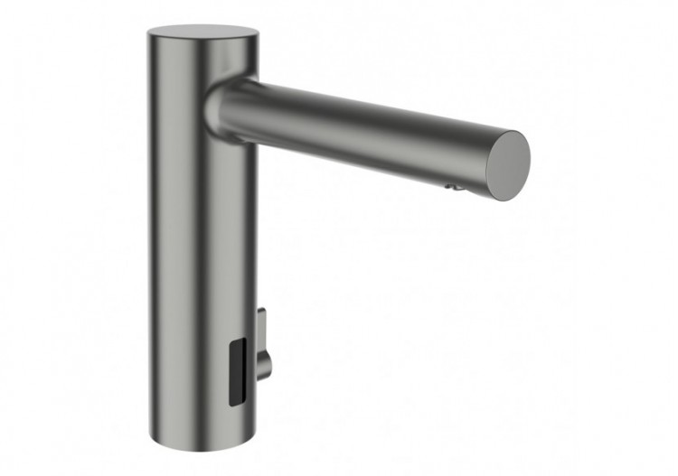 Mitigeur de lavabo inox électronique avec capteur infrarouge Twin - HF707003423000 - Laufen