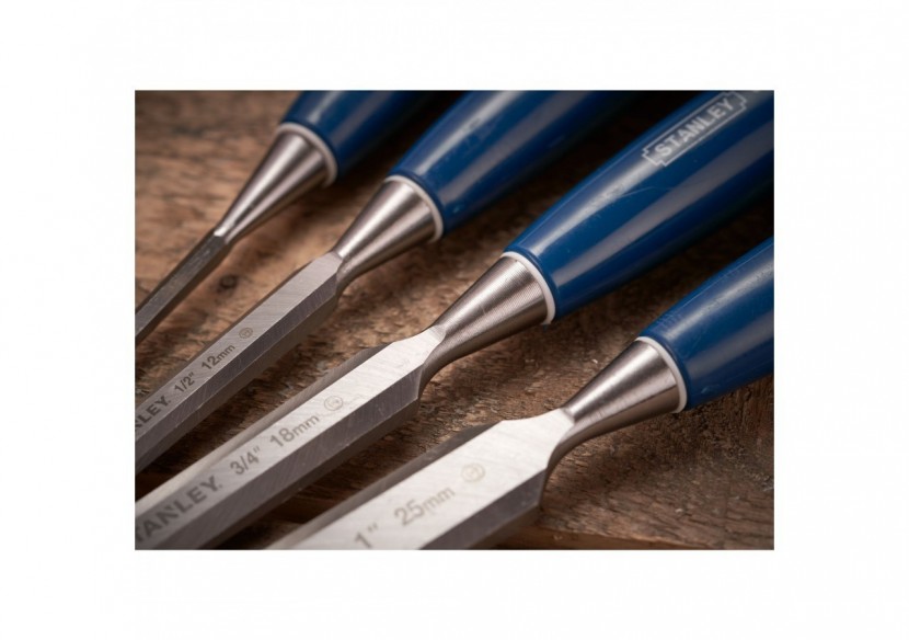 CISEAU A BOIS ABS - JEU DE 4PCS - 0-16-130 - Stanley