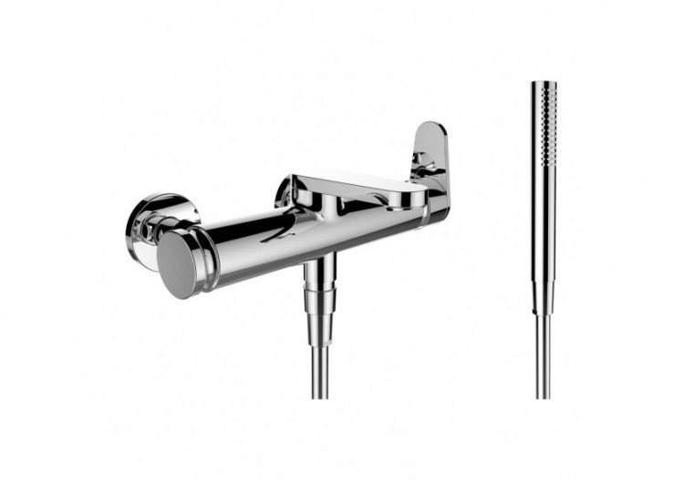 Mitigeur bain-douche mural thermostatique New Classic - HF900560100600 - Laufen