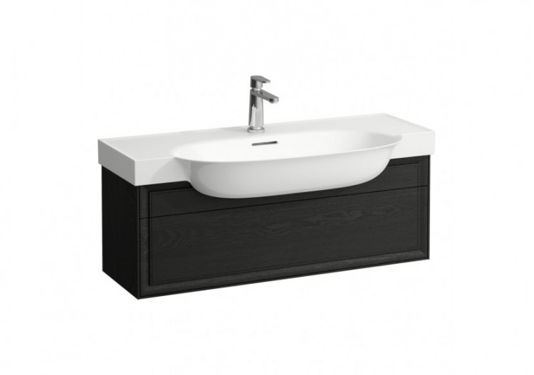 Meuble 1000 1 tiroir New Classic Chêne noirci 975 x 315 x 345 mm - H4060910856281 - Laufen