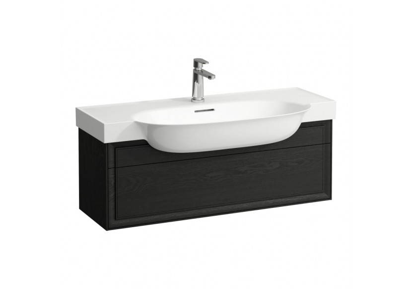 Meuble 1000 1 tiroir New Classic Chêne noirci 975 x 315 x 345 mm - H4060910856281 - Laufen