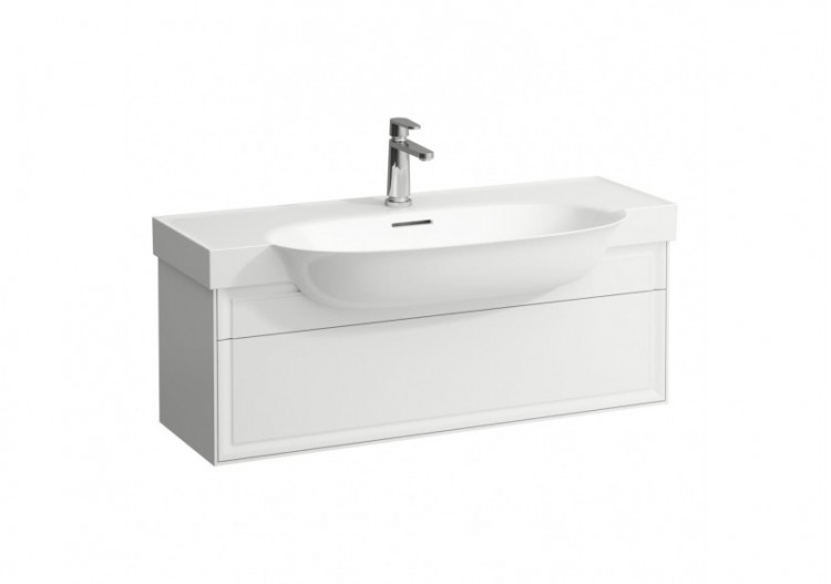 Meuble 1000 1 tiroir New Classic Blanc brillant 975 x 315 x 345 mm - H4060910856311 - Laufen