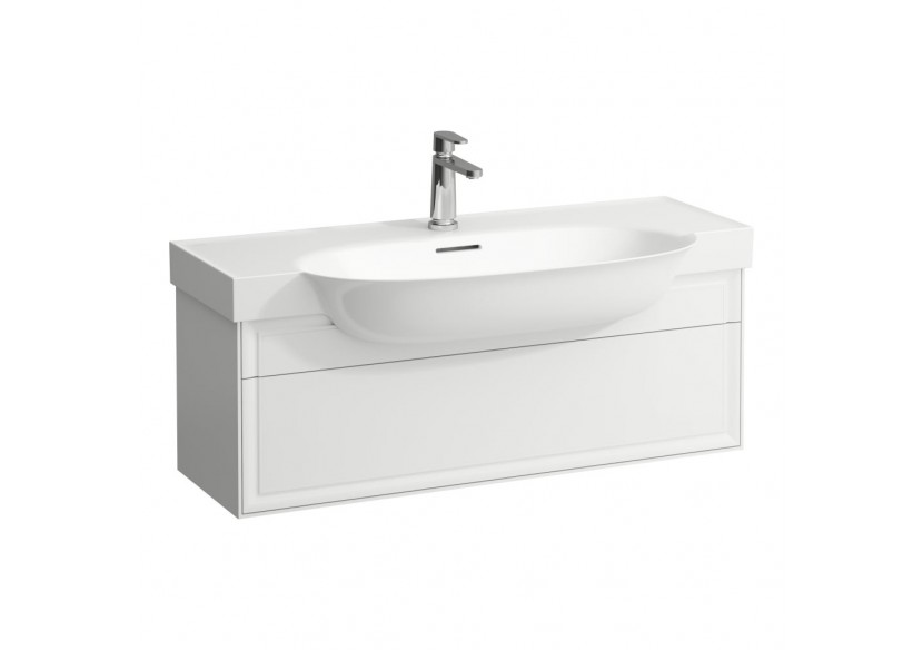 Meuble 1000 1 tiroir New Classic Blanc brillant 975 x 315 x 345 mm - H4060910856311 - Laufen
