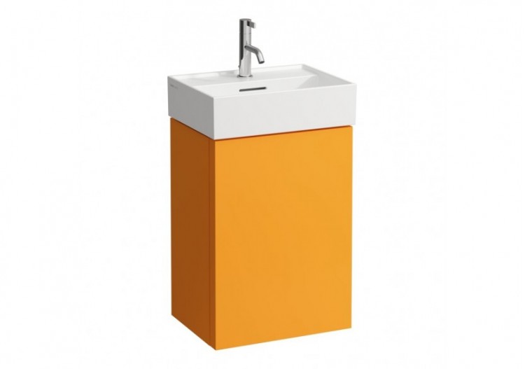 Meuble sous lavabo 1 porte Kartell Ocre 435 x 330 x 600 mm - H4075040336431 - Laufen