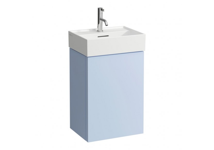 Meuble sous lavabo 1 porte Kartell Gris-bleu 435 x 330 x 600 mm - H4075040336451 - Laufen