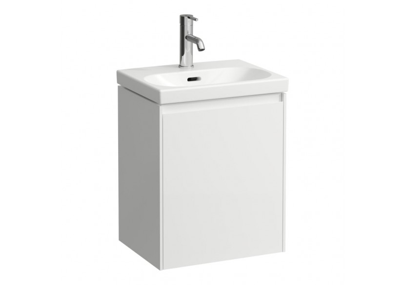 Meuble sous lavabo 1 porte Lani Blanc mat 435 x 340 x 515 mm - H4035011122601 - Laufen